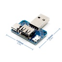 DC 5V to 1.0 - 24V CNC USB Step Up/Down Desktop Power Supply Module