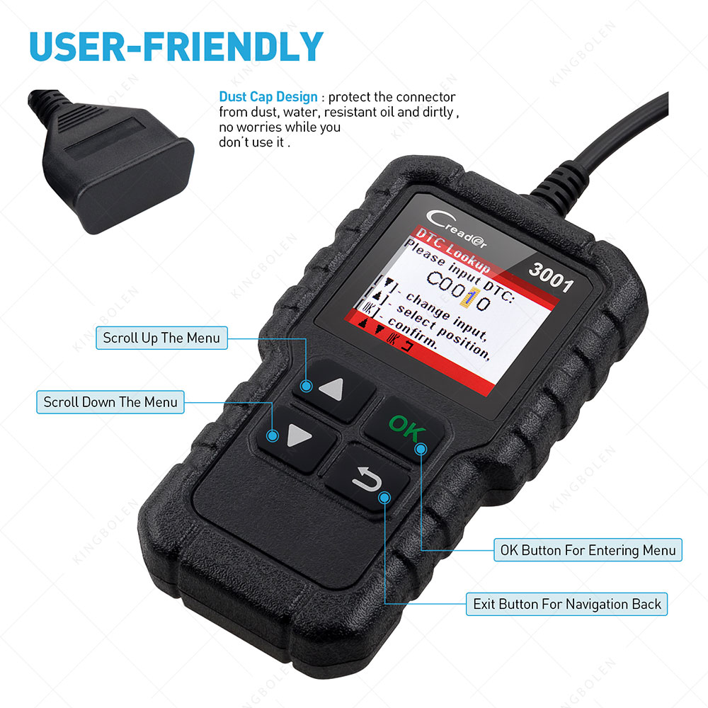 Creader 3001 X431 Code Reader Scan Tools Auto Diagnostic Tool