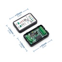 SX01-3AJ 6V 12V 3A  PWM Solar Panel Light Controller Battery Charge Regulator