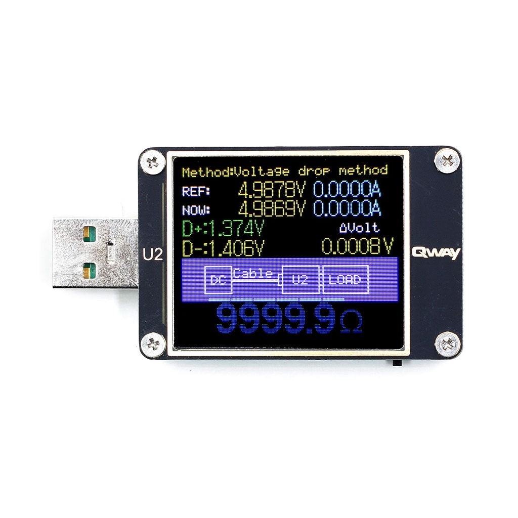 WEB-U2 USB Tester QC4+ PD3.0 2.0 PPS Fast Charging Protocol Capacity Test