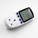 UK Plug Digital Power Analyzer Voltage Meter Measuring Socket