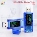 AT34 UM34/UM34C UM24/UM24C UM25/UM25C LCD Display USB Voltage Tester