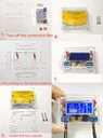 DC-DC Adjustable Step-down Regulated Power Supply Module Voltmeter Dual Display Diy Kit