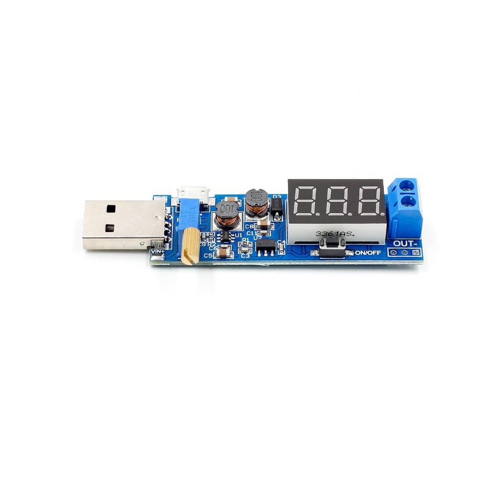 DC-DC 3.5-12V to DC1.2-2.4V USB Step Up/ Down Power Supply Module