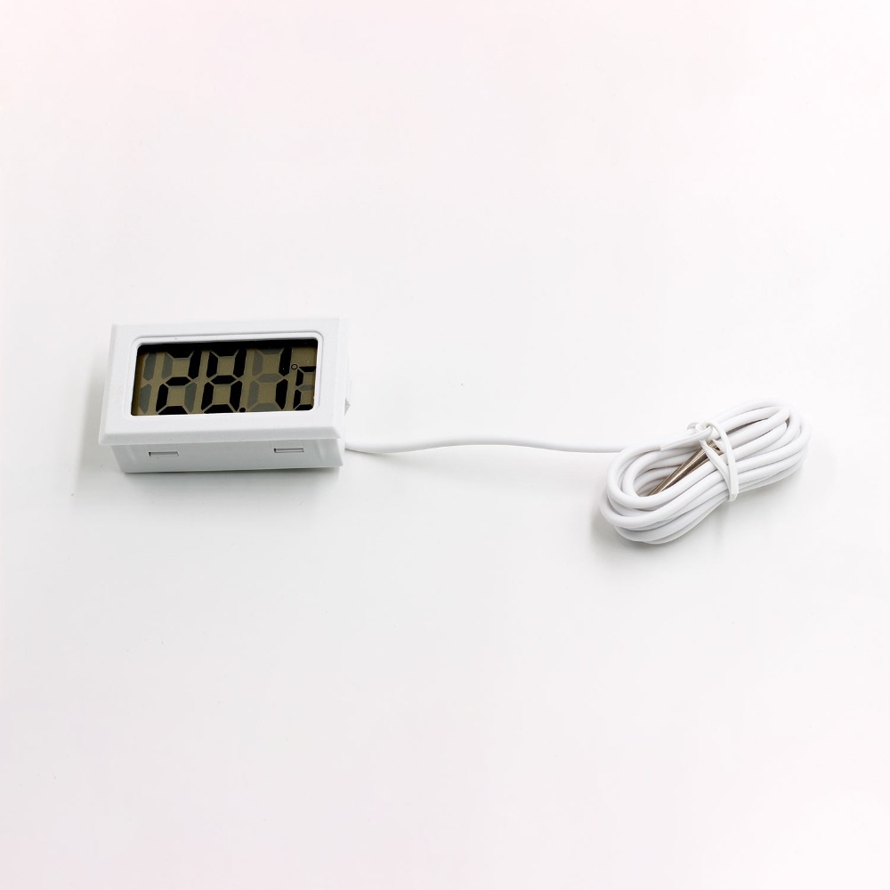 Digital Thermometer Fridge Freezer Temperature Meter White