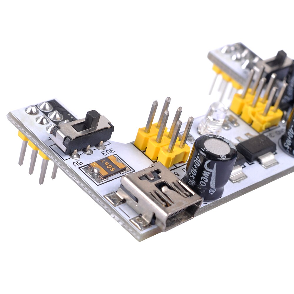 Q14 2 Channel 5V/3.3V Bread Board Dedicated Power Supply Module