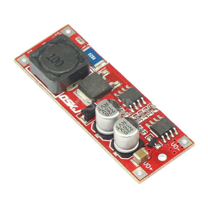 25W Voltage Regulator DC 8-12.6V to 10-14V Boost Converter QS-1113BAT-25W