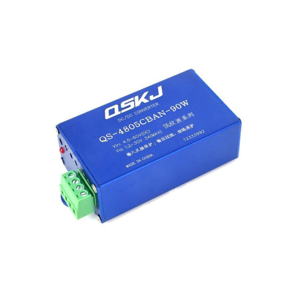 DC-DC Converter 4.5V-60V to 1.2V-30V Adjustable Power Module than LM2576HV QS-4805CBAN-90W