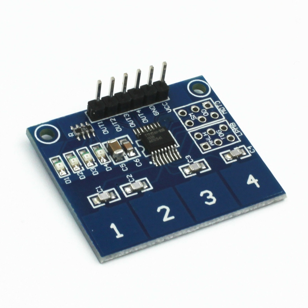 TTP224 4-Channel Touch Switch Module Button Arduino