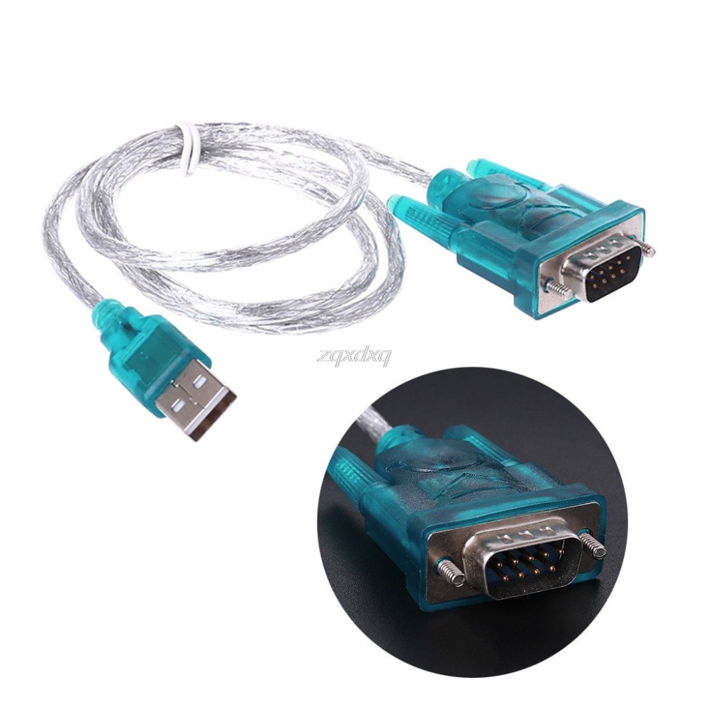 USB to RS232 Serial Port 9 Pin Adapter Converter