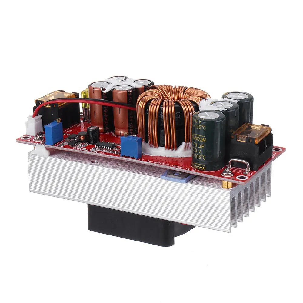 DC-DC Converter 1200W 20A CC CV Step Up Power Supply Module QS-4884CCCV-1200W