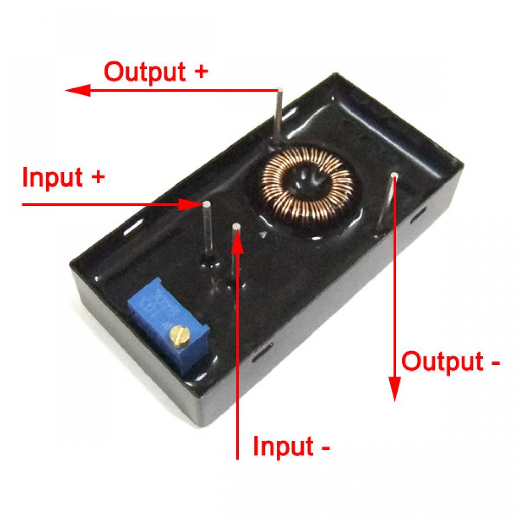 DC-DC Converter 5.5-28V to 0.6-25V 6A 100W Step Down Module QS-2405CBD-6A