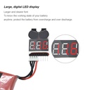 1-8S Lipo Battery Tester Low Voltage Buzzer Alarm