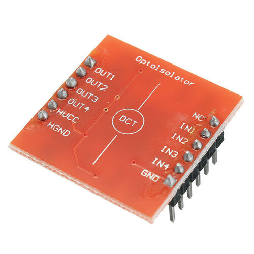 A87 4 Channel Optocoupler Isolation Module High and Low Level Expansion