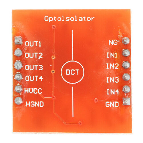 A87 4 Channel Optocoupler Isolation Module High and Low Level Expansion