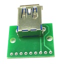 C37 USB 3.0 Female Socket to DIP Board Module Adapter