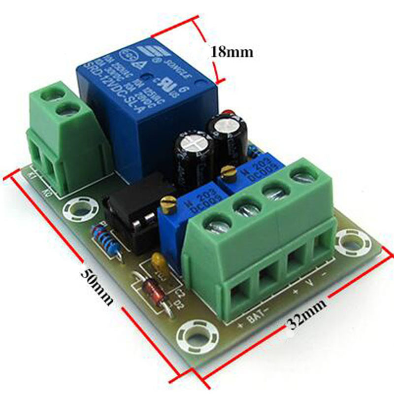 XH-M601 Battery Charging Relay Module Control Board Power Supply Module