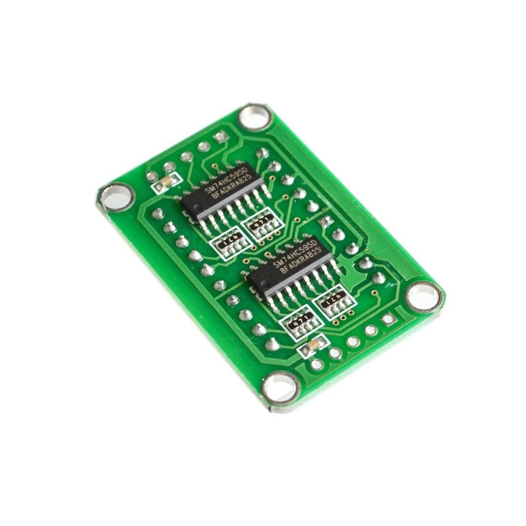 74HC595 Static Driving 2 Segment Digital Display Module Seamless Can Series