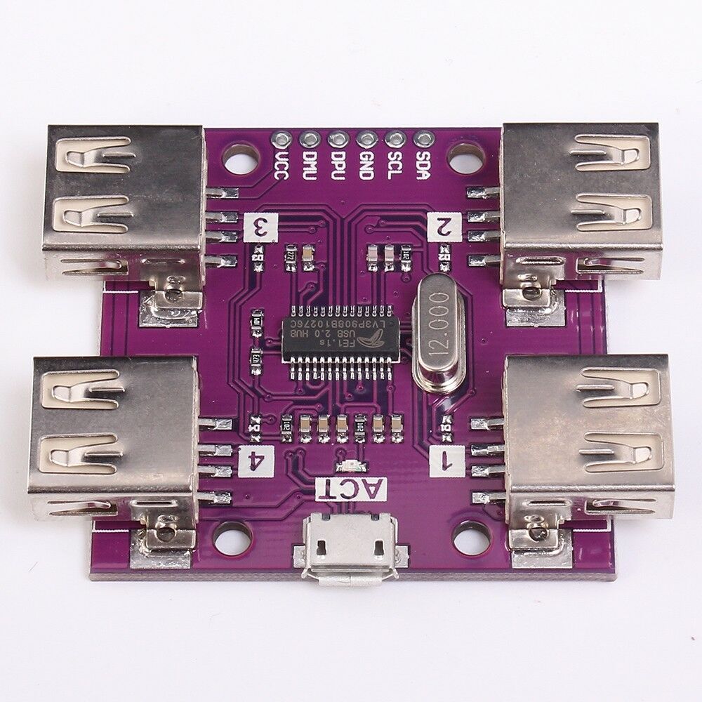 CJMCU-204 USB 2.0 HUB 4-Port Controller Module for Electronic Components