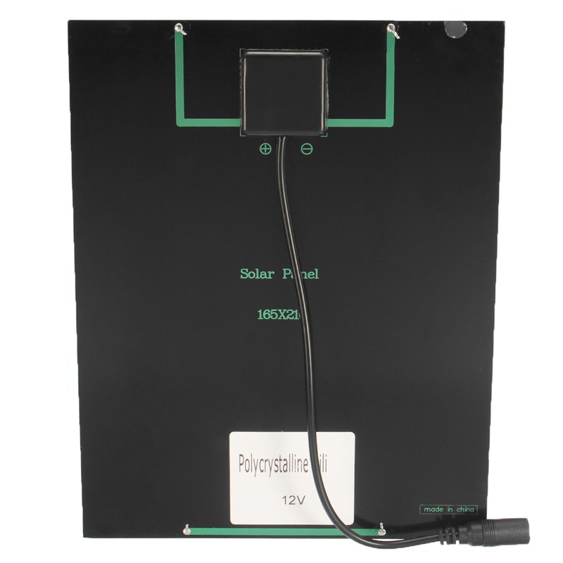 5.2W 12V Polysilicon Epoxy Solar Panel Cell Battery Charger