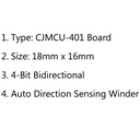 TXB0104 WCMCU-401 4 Bit Bidirectional Voltage Level Converter Direction