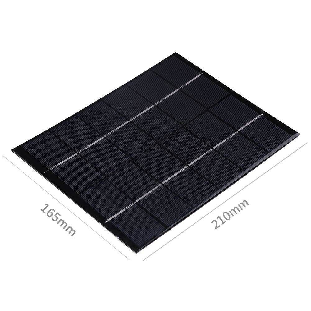 5.2W 6V Polysilicon Epoxy Solar Panel Cell Battery Charger