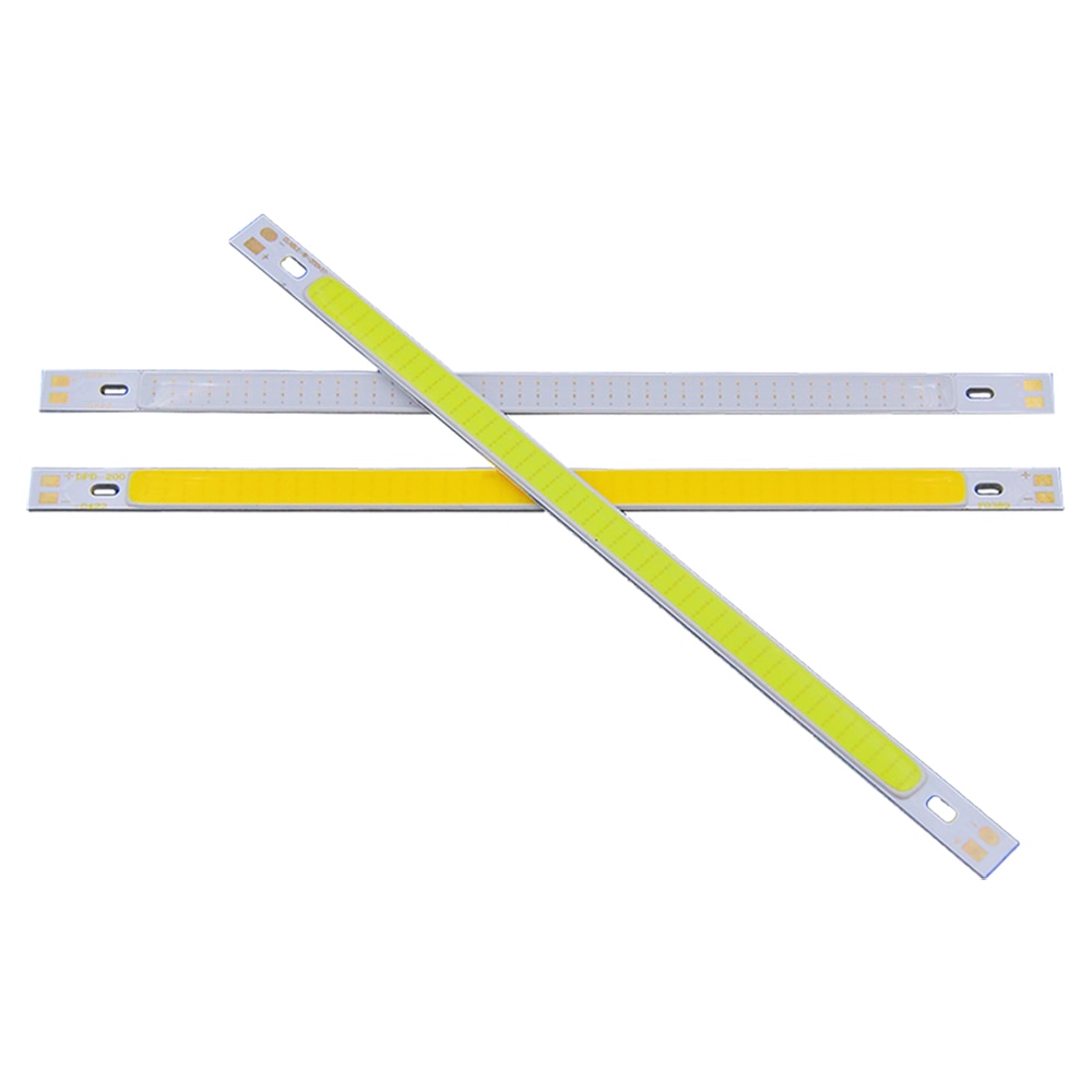 10W LED COB 200*10mm 12V Warm White/White for Car Light DIY