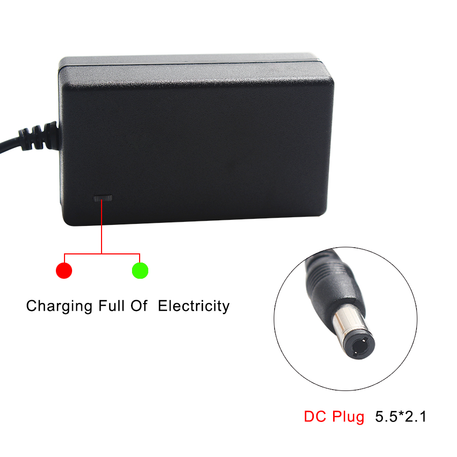 Lithium Li-ion Battery Charger 21V 1A 8.4V 2A 12.6V 1.5A 16.8V 2A