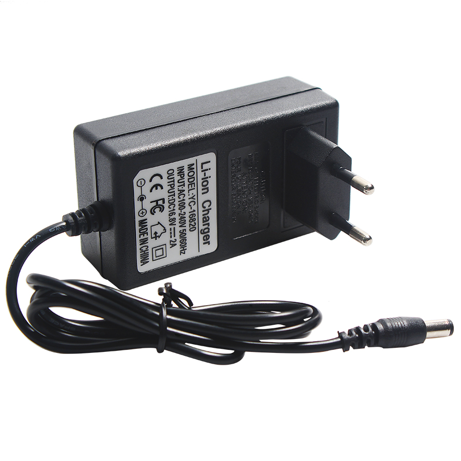 Lithium Li-ion Battery Charger 21V 1A 8.4V 2A 12.6V 1.5A 16.8V 2A