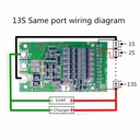 24V 36V 48V 25A 35A 50A 80A 150A Polymer Lithium/Ternary Lithium/ Iron Phosphate/LiFePo4 Battery Protection Board QS-B413ANL-25A