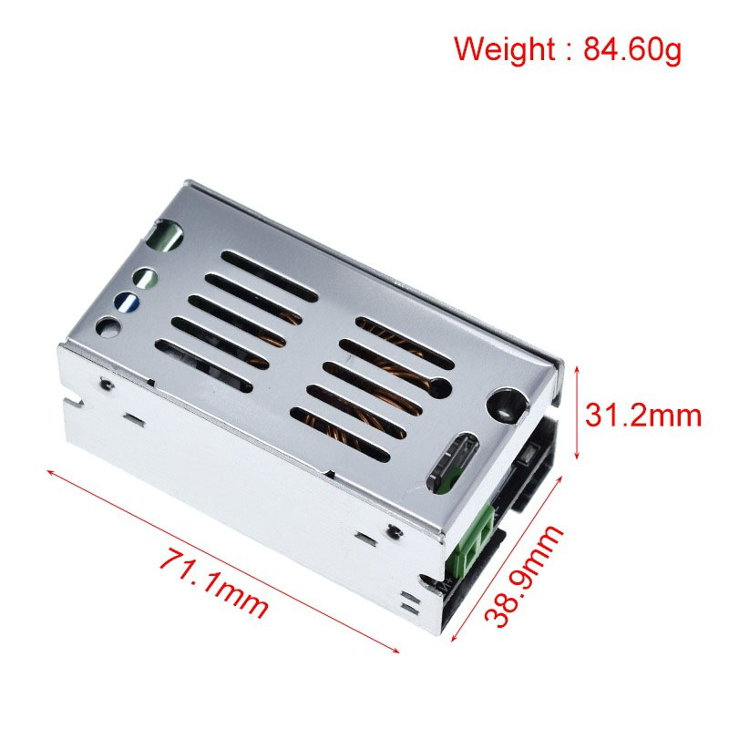 100W DC-DC Buck Converter 10-90V to 2V-60V Step-down Power Voltage Regulator Module