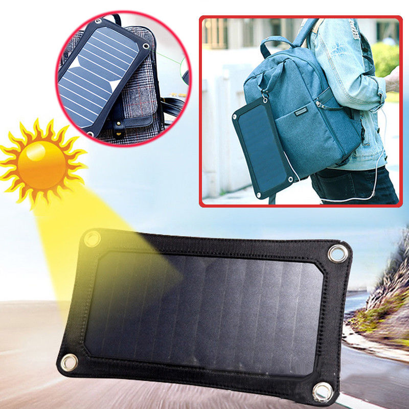 7W 5V Monocrystalline Flexible Solar Panel