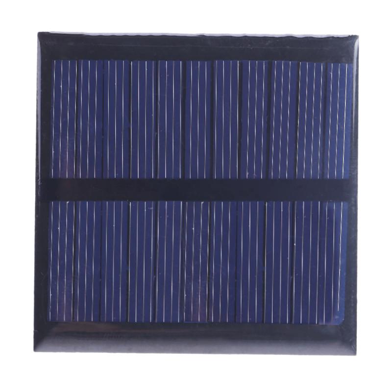 0.6W 5.5V Polysilicon Epoxy Solar Panel Cell Battery Charger