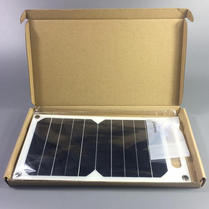 6W 6V Monocrystalline Flexible Solar Panel