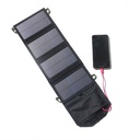 7W Polysilicon Folding Solar Panel+8 Inch Mini Fan