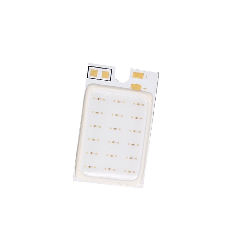3W LED COB Light Module 36*26mm DC 9-12V 300mA Red White | Satistronics