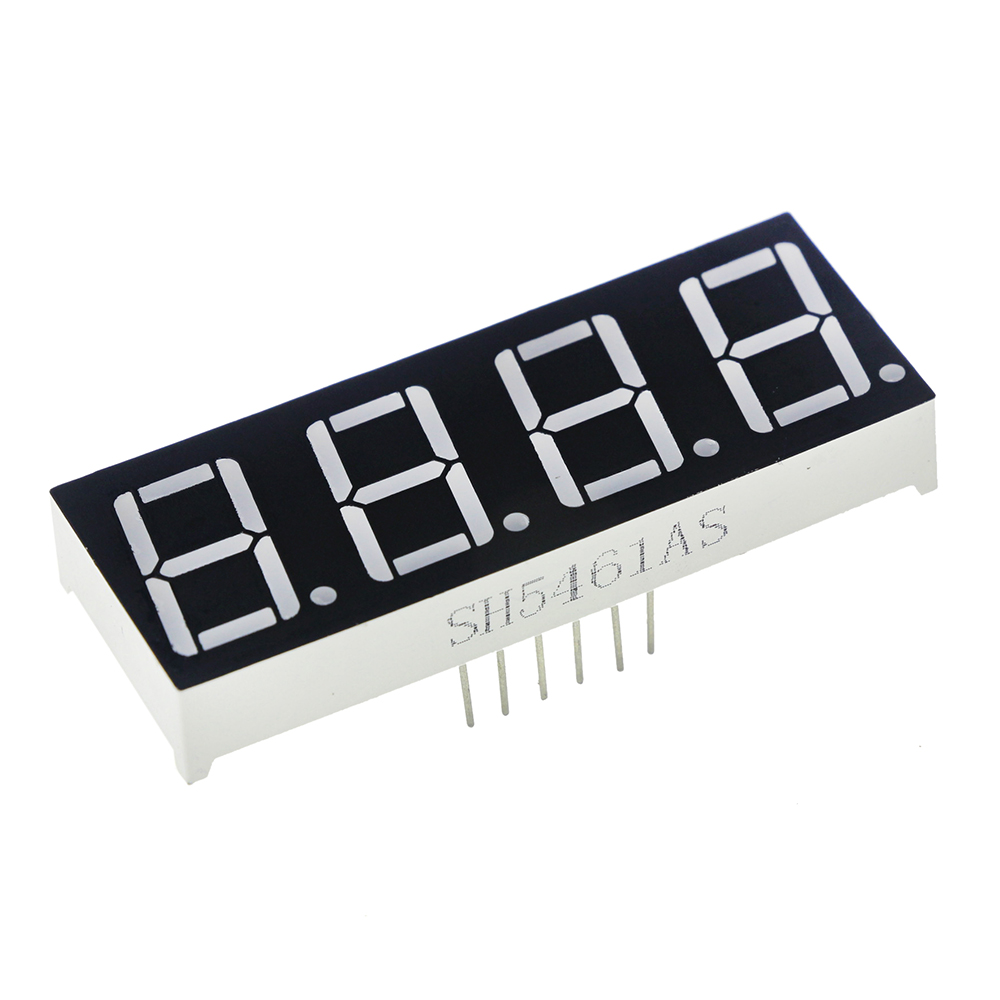 0.56inch 1-4bit Digital Tube Red LED Digit Display 7 Segment 