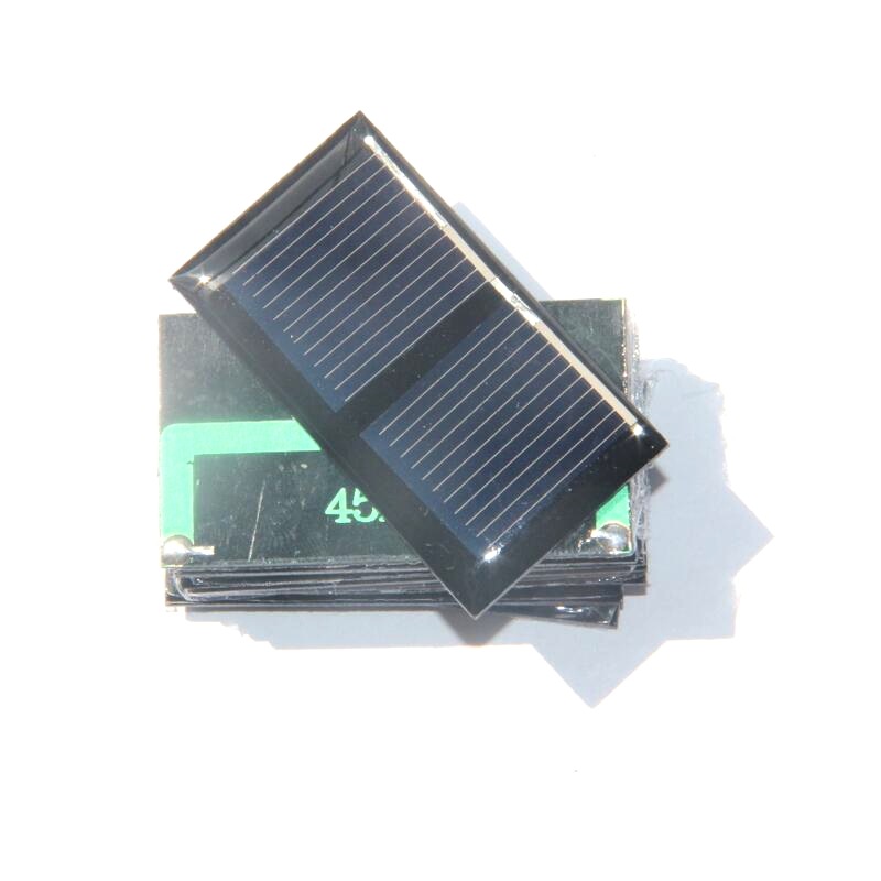 0.125W 1V Polysilicon Epoxy Solar Panel Cell Battery Charger