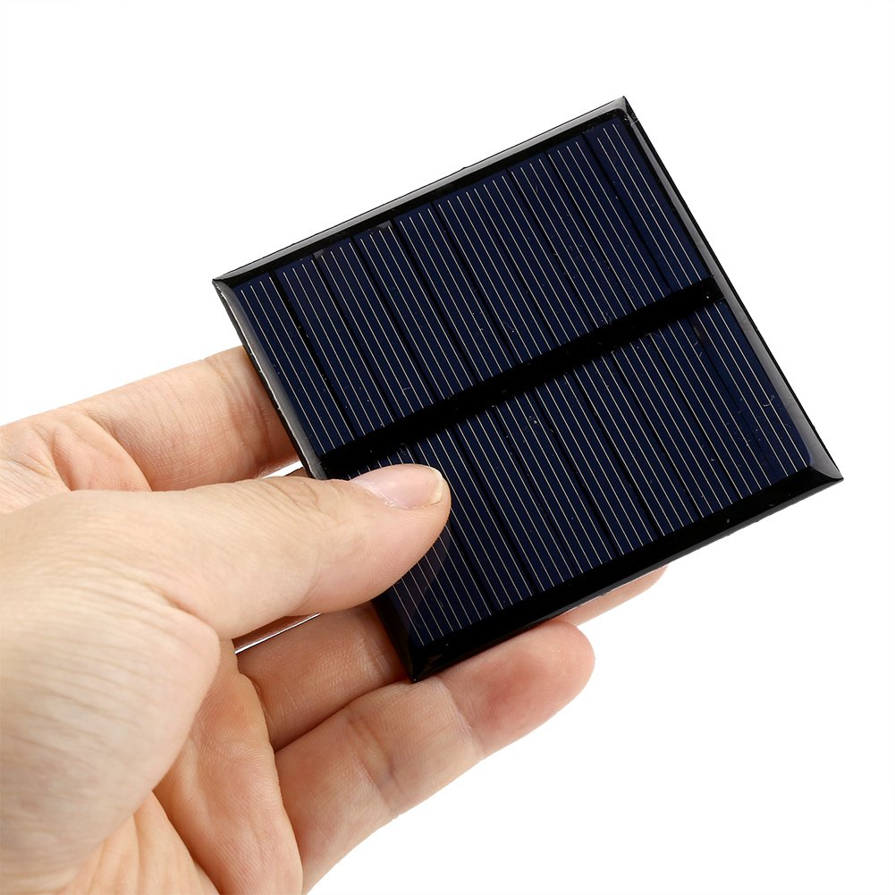 0.7W 5V Polysilicon Epoxy Solar Panel Cell Battery Charger