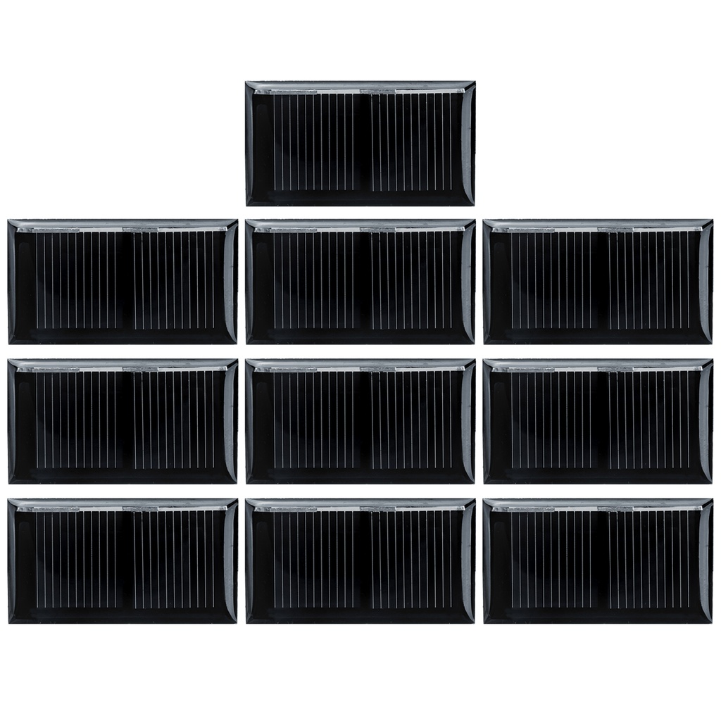 0.125W 1V Polysilicon Epoxy Solar Panel Cell Battery Charger
