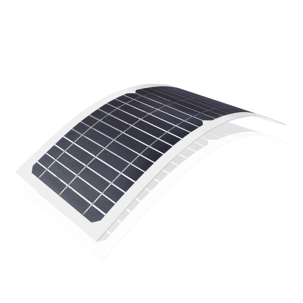 10W 12V Monocrystalline Flexible Solar Panel