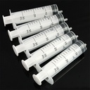 1/2/3/5/10/20/30/50ml Sterile Syringes Multi Capacity Plastic Reusable Measuring Nutrient Injection For Hydroponics