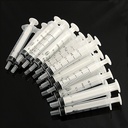 1/2/3/5/10/20/30/50ml Sterile Syringes Multi Capacity Plastic Reusable Measuring Nutrient Injection For Hydroponics