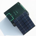 2W 6V Polysilicon Epoxy Solar Panel Cell Battery Charger