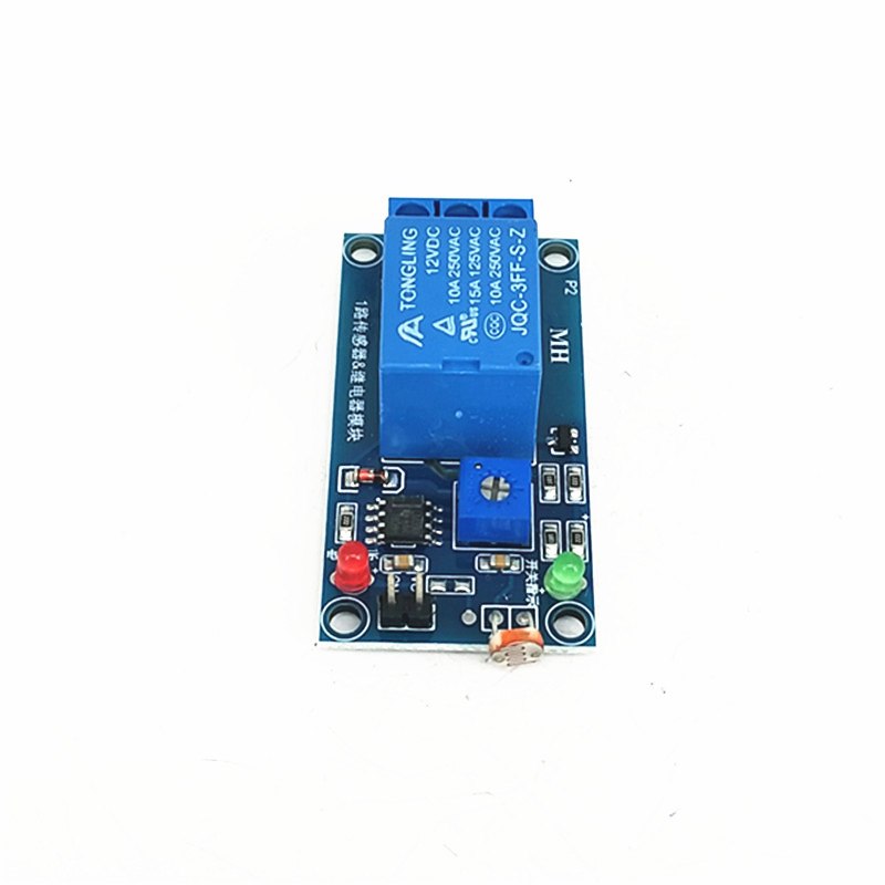 12V Photodiode Relay Module Optical Switch Light Detection Sensor