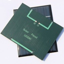 1.5W 12V Polysilicon Epoxy Solar Panel Cell Battery Charger