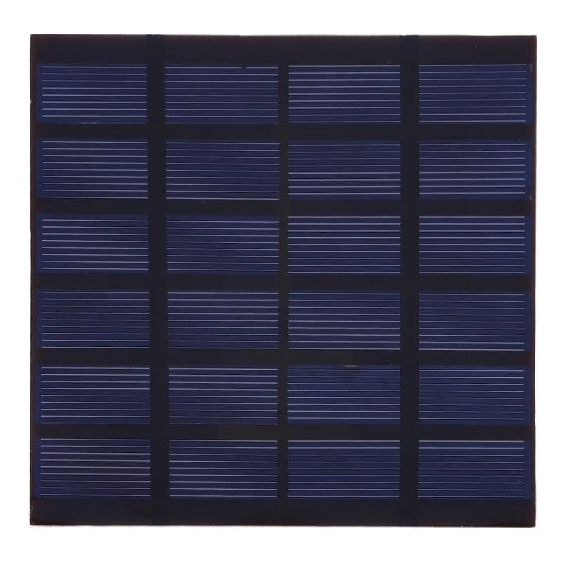 1.5W 6V Polysilicon PET Solar Panel Battery Charger