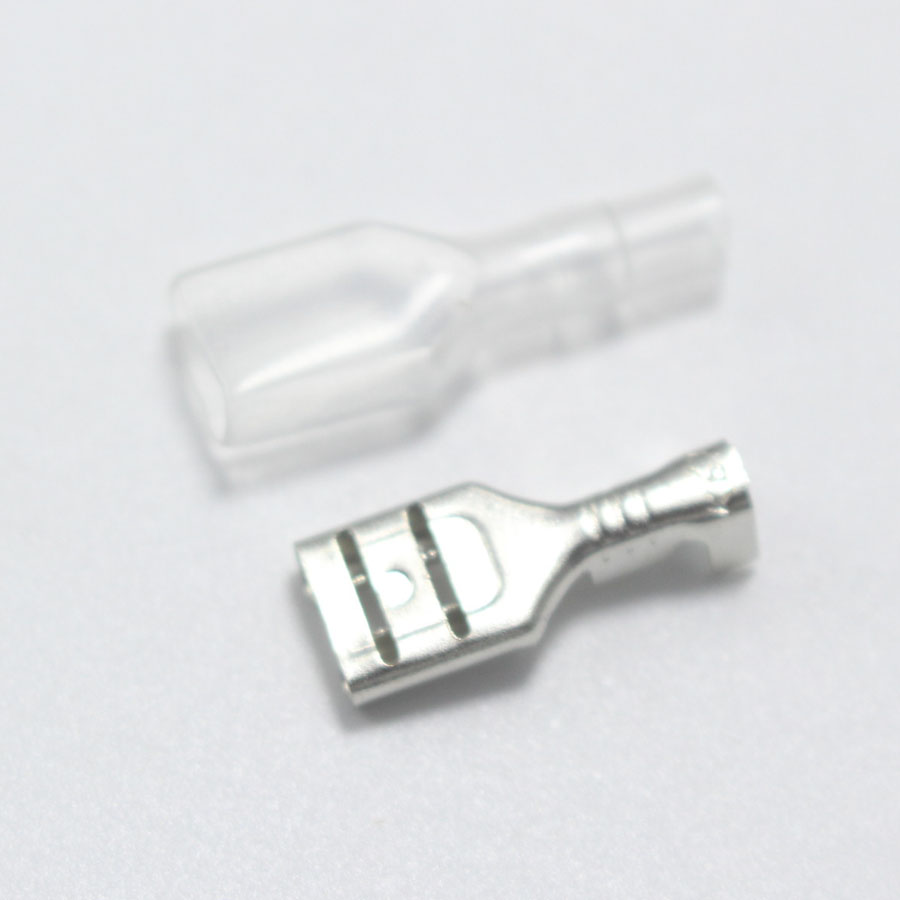 2.8/4.8/6.3mm Copper Crimp Terminal Car Auto Relay Circuit Board Connector terminals Sheath