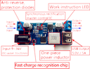 24V/12V To 5V 5A DC-DC Step Down Power Supply Buck Converter Replace LM2596S