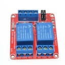 2 Channel Relay Module with Optocoupler Isolation Supports High and Low Trigger 5V 12V 24V